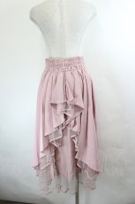 画像3: axes femme POETIQUE / バックフリルレースアップスカート M 淡ピンク I-26-05-27-084-AX-SK-SA-ZI (3)