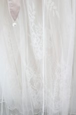 画像2: axes femme POETIQUE / リボン付レース×チュールスカート M ベージュ I-26-05-27-086-AX-SK-SA-ZI (2)