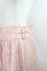 画像2: axes femme / ボリュームフリルレーススカート F ピンク I-26-05-27-089-AX-SK-SA-ZI (2)
