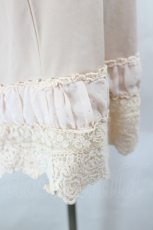 画像2: axes femme / バラレースミニペチスカート M ピンク I-26-05-27-090-AX-SK-SA-ZI (2)