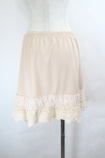 画像3: axes femme / バラレースミニペチスカート M ピンク I-26-05-27-090-AX-SK-SA-ZI (3)