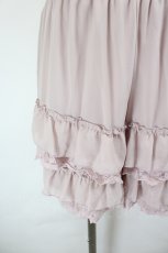 画像2: axes femme POETIQUE / レースフリルペチパンツ M 淡ピンク I-26-05-27-095-AX-PA-SA-ZI (2)