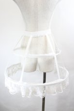 画像3: LOLITAその他(お買取対象外) / ワイヤーパニエ  白 I-26-05-27-102-LO-SK-SA-ZI (3)