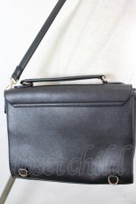 画像3: axes femme / kidsピアノモチーフBAG  黒Ｘアイボリー I-26-05-27-130-AX-BG-SA-ZI (3)