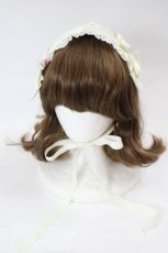 画像2: BABY,THE STARS SHINE BRIGHT / プリンセスドロップヘッドドレス  生成り I-26-05-27-135-BA-AC-SA-ZI (2)