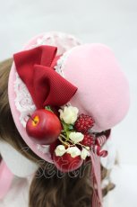 画像3: BABY,THE STARS SHINE BRIGHT / Pomme rougeミニハット  ピンク I-26-05-29-037-BA-AC-SA-ZI (3)