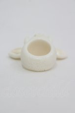 画像3: Q-pot. / イヤーリング/ウシ 13号 白 I-26-05-29-061-QP-AC-SA-ZI (3)