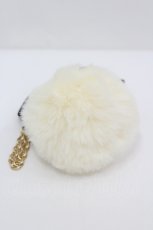 画像2: m petit by misako / サンリオキャラクターズコラボ クロミ シャーリングトートバッグ　バッグチャーム  黒 I-26-05-29-070-LO-BG-TE-ZI (2)