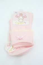 画像1: Lizmelo / ローズリボンソックス  ピンク I-26-05-29-085-LO-ZA-SA-ZI (1)