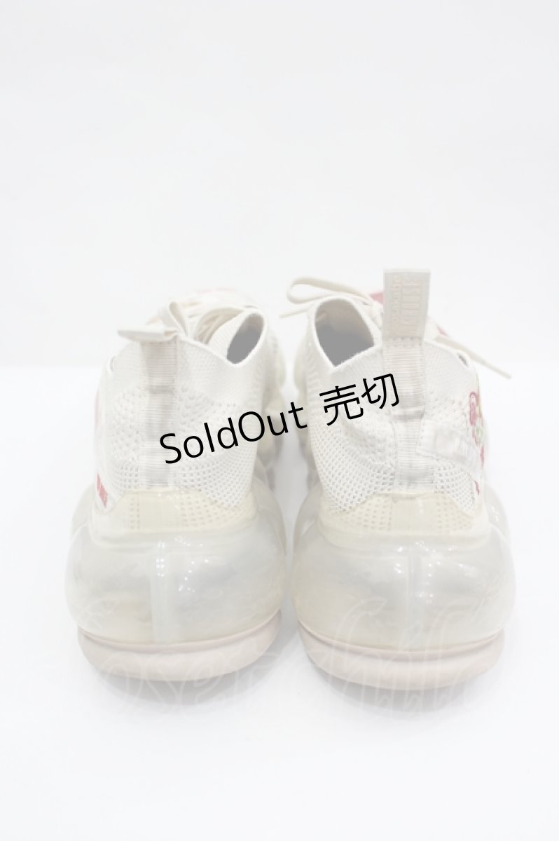 画像2: MIKIOSAKABE / New “Jewelry” Shoes/Beige/PINK HOUSExMIKIOSAKABE 23CM アイボリー I-26-05-29-092-PU-SH-SA-ZI (2)
