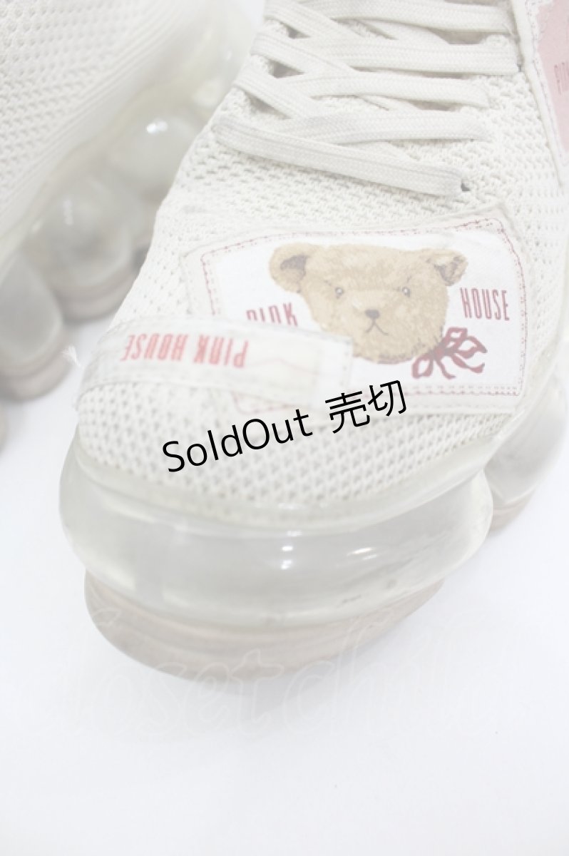 画像4: MIKIOSAKABE / New “Jewelry” Shoes/Beige/PINK HOUSExMIKIOSAKABE 23CM アイボリー I-26-05-29-092-PU-SH-SA-ZI (4)