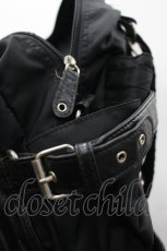 画像5: ALGONQUINS / エンブレム刺繍デザイン3WAYバッグ  黒 I-26-05-29-013-AL-BG-SA-ZI (5)