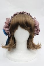 画像1: Hoshibako Works / 東方Project x HoshibakoWorks パチュリー・ノーレッジ お団子カチューシャ  ピンクＸ赤Ｘ青 I-26-05-29-022-LO-AC-SA-ZI (1)