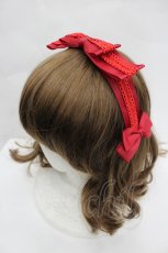 画像1: m petit by misako / サンリオキャラクターズコラボ/こぎみゅん/ヘッドドレス  赤 I-26-05-29-028-LO-AC-TE-ZI (1)