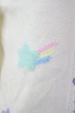 画像4: Nile Perch / スターレインボーニットカーディガン  アイボリー I-26-05-31-024-LO-TO-TE-ZI (4)