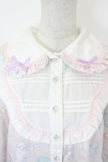 画像4: Nile Perch / アニマルプレゼントブラウス（Baby Gift柄）  ピンクＸ白 I-26-05-31-004-LO-BL-SA-ZI (4)