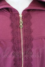 画像4: axes femme / バックシャンパーカー M ボルドー I-26-05-31-039-AX-TO-SA-ZI (4)
