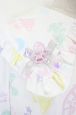 画像4: Nile Perch / おもちゃ箱プリント半袖ブラウス  白Ｘパステル I-26-05-31-005-LO-BL-SA-ZI (4)