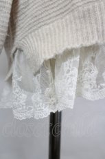 画像4: axes femme / ハイネックニットチュニック M アイボリー I-26-05-31-051-AX-TO-SA-ZI (4)