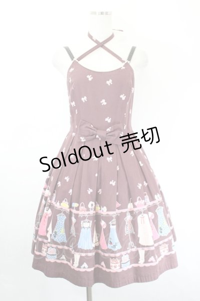 Emily Temple cute / クローゼットプリントノースリーブワンピース