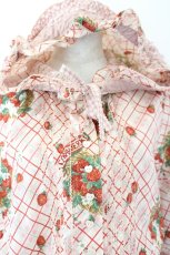 画像5: PINK HOUSE / 苺リースプリントパッチワークワンピース  ピンク I-26-05-31-070-LO-OP-SA-ZI (5)