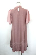 画像3: axes femme / ヨークレースカットチュニック M 濃ピンク I-26-05-31-075-AX-OP-SA-ZI (3)