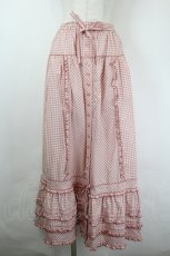 画像1: PINK HOUSE / オリジナルチェックスカート  ピンクＸチェック I-26-05-31-091-LO-SK-SA-ZI (1)