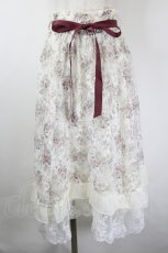 画像1: axes femme / フローラルレースイレヘムスカート F ピンク I-26-05-31-094-AX-SK-SA-ZI (1)