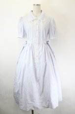 画像1: MILK / Moon light dress  サックスストライプ I-26-06-02-058-ML-OP-TE-ZI (1)