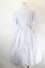 画像3: MILK / Moon light dress  サックスストライプ I-26-06-02-058-ML-OP-TE-ZI (3)