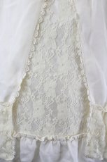 画像6: axes femme / レース生地切替スリットチュニ M 生成り I-26-06-02-065-AX-OP-TE-ZI (6)