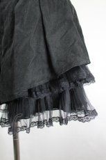 画像3: Secret Honey / ハイウエストスカパン  黒 I-26-06-02-107-CA-PA-SA-ZI (3)