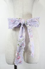 画像1: PINK HOUSE / フラワーサッシュベルト  ラベンダー I-26-06-02-117-LO-ZA-TE-ZI (1)