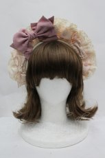 画像1: Hoshibako Works / シャンティクリーム・パティスリー クリーミーカチューシャ  ピンク I-26-06-02-122-LO-AC-SA-ZI (1)