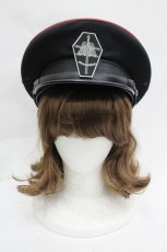 画像1: metamorphose / Diavolo キャップ  黒×赤 I-26-06-02-127-ME-AC-TE-ZI (1)