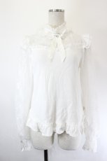 画像1: Angelic Pretty / Graceful Laceカットソー  白 I-26-06-02-012-AP-TO-SA-ZI (1)