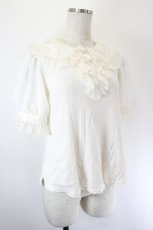画像3: Angelic Pretty / ふわふわリボン半袖カットソー  生成り I-26-06-02-013-AP-TO-SA-ZI (3)