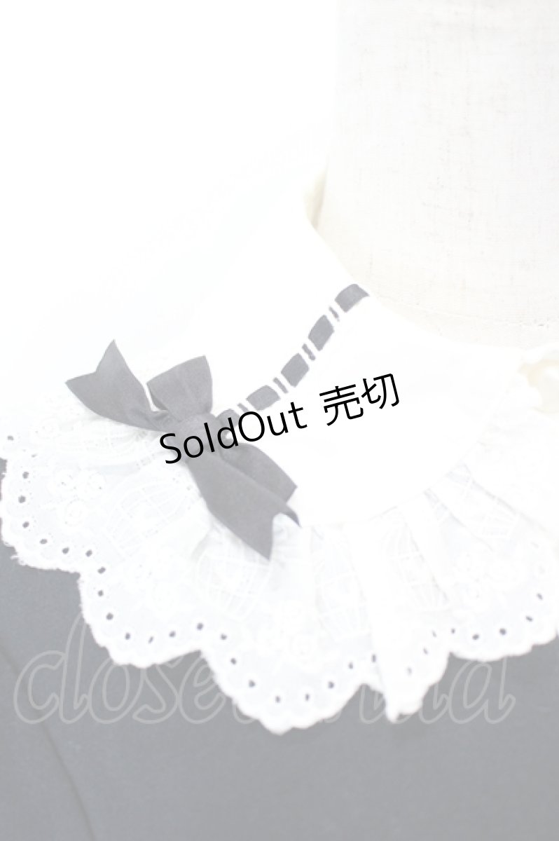 画像4: Angelic Pretty / ことりちゃん刺繍ジャボ付カットソー  ブラック I-26-06-02-015-AP-TO-SA-ZI (4)