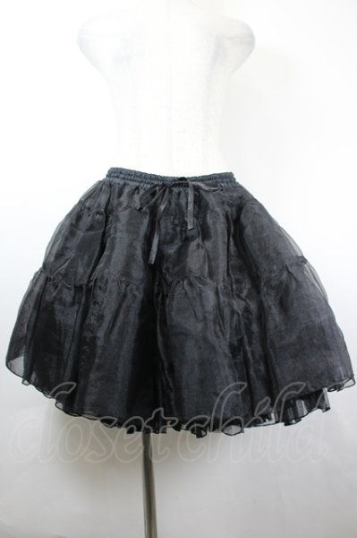 Angelic Pretty / ドレスアップパニエ 黒 I-26-06-05-056-AP-SK-SA-ZI