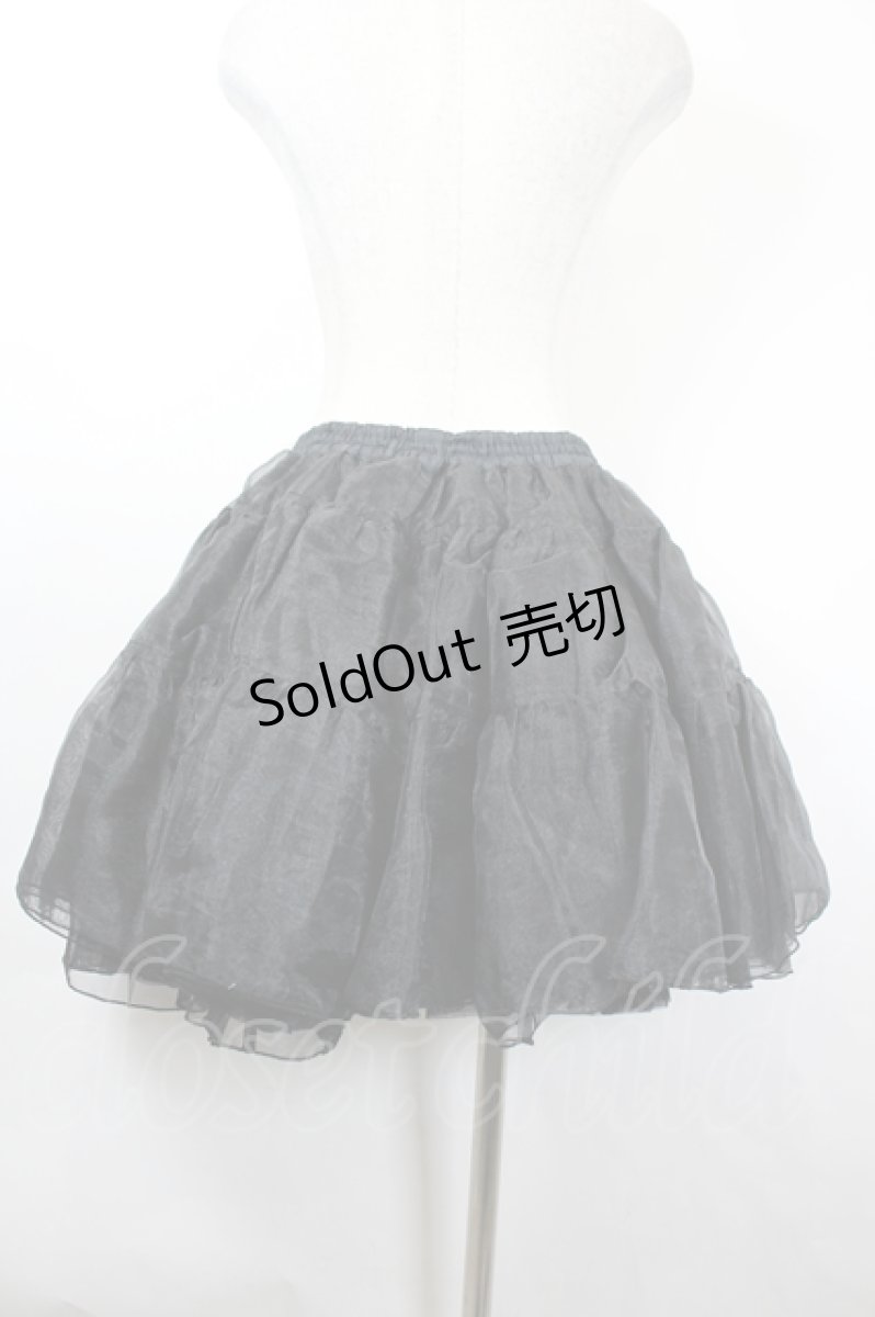 画像2: Angelic Pretty / ドレスアップパニエ  黒 I-26-06-05-056-AP-SK-SA-ZI (2)