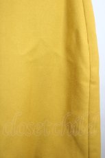 画像3: Fi.n.t / ダブル釦ボックスプリーツミニスカート  イエロー I-26-06-05-057-CA-SK-SA-ZI (3)