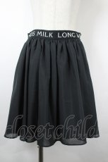 画像1: MILK / L.W.Mスカート  黒Ｘ白 I-26-06-05-069-ML-SK-SA-ZI (1)