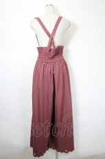 画像2: axes femme POETIQUE / トランプ刺繍サス付パンツ  ピンク I-26-06-05-081-AX-PA-SA-ZI (2)