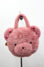 画像1: Maison de FLEUR / ピンくまニアトートバッグ  ピンク I-26-06-05-093-LO-BG-SA-ZI (1)