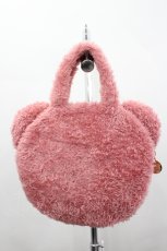 画像2: Maison de FLEUR / ピンくまニアトートバッグ  ピンク I-26-06-05-093-LO-BG-SA-ZI (2)