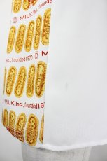 画像3: MILK / Biscottiブラウス  白Ｘブラウン I-26-06-05-010-ML-BL-SA-ZI (3)