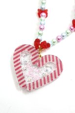 画像3: Angelic Pretty / Heartキャンディーケーンネックレス  赤 I-26-06-05-100-AP-AC-SA-ZI (3)