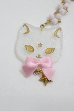 画像3: Angelic Pretty / Milk Catネックレス  白Ｘゴールド I-26-06-05-104-AP-AC-SA-ZI (3)