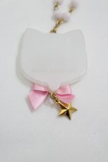 画像4: Angelic Pretty / Milk Catネックレス  白Ｘゴールド I-26-06-05-104-AP-AC-SA-ZI (4)
