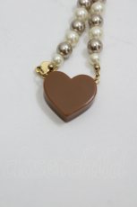 画像4: BABY,THE STARS SHINE BRIGHT / Love Chocolateネックレス  ブラウン×ゴールド I-26-06-05-105-BA-AC-TE-ZI (4)